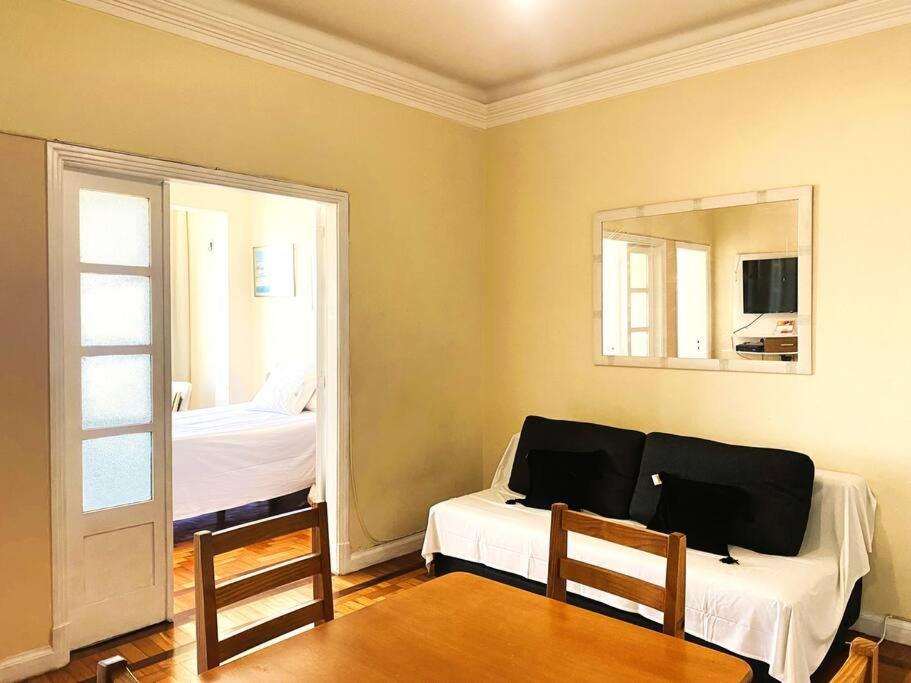 Apartamento De Frente Para O Mar De Copacabana 리오데자네이루 외부 사진
