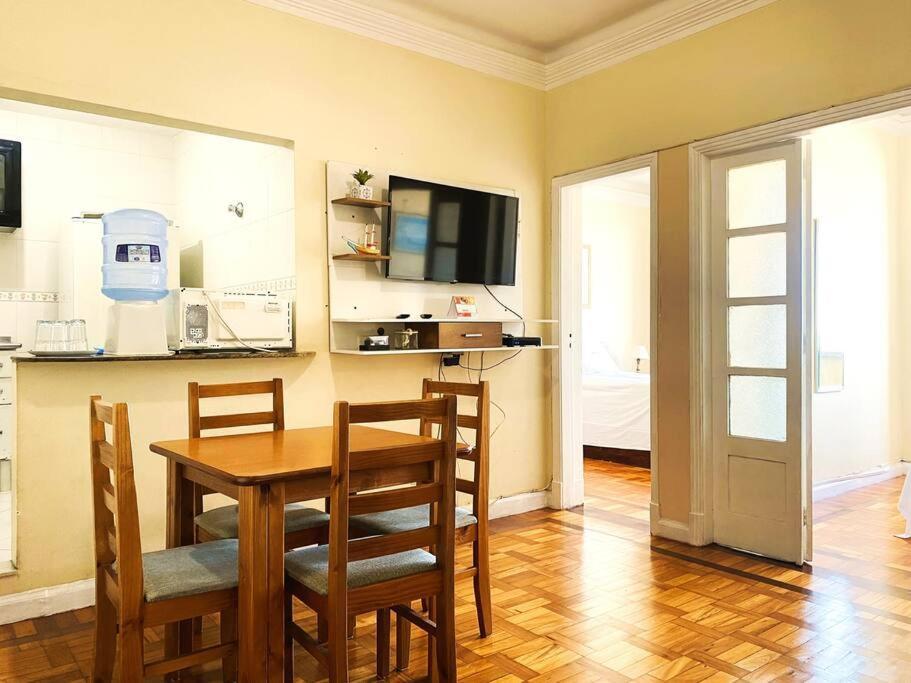Apartamento De Frente Para O Mar De Copacabana 리오데자네이루 외부 사진
